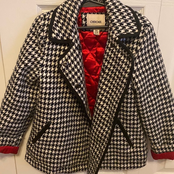 CHEROKEE - HOUNDSTOOTH COAT - Picture 1 of 7